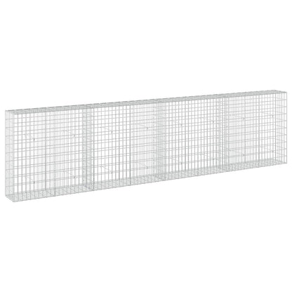 Gabion with 3.5 mm Wire and 5x10 cm Mesh 400x30x100 cm