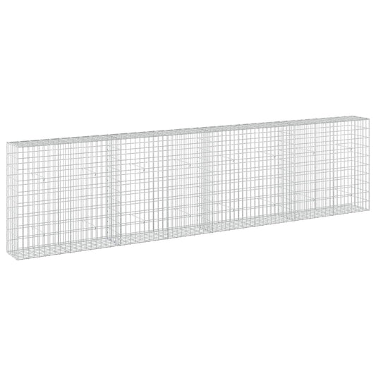 Gabion with 3.5 mm Wire and 5x10 cm Mesh 400x30x100 cm