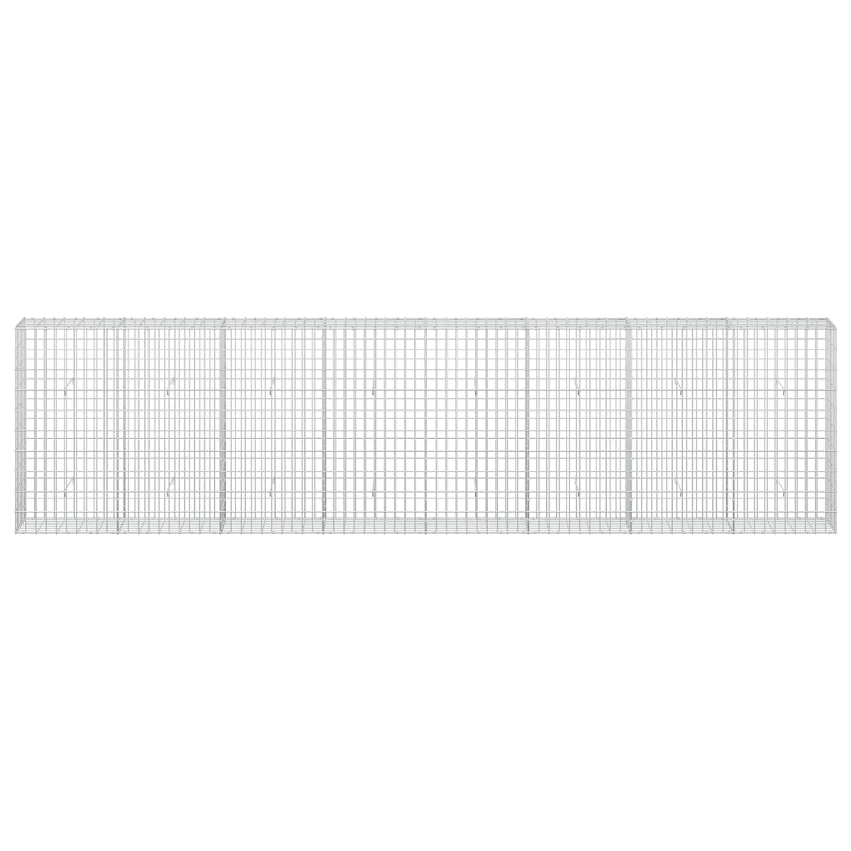 Gabion with 3.5 mm Wire and 5x10 cm Mesh 400x30x100 cm