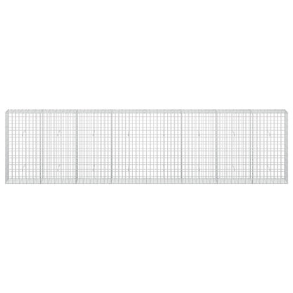 Gabion with 3.5 mm Wire and 5x10 cm Mesh 400x30x100 cm