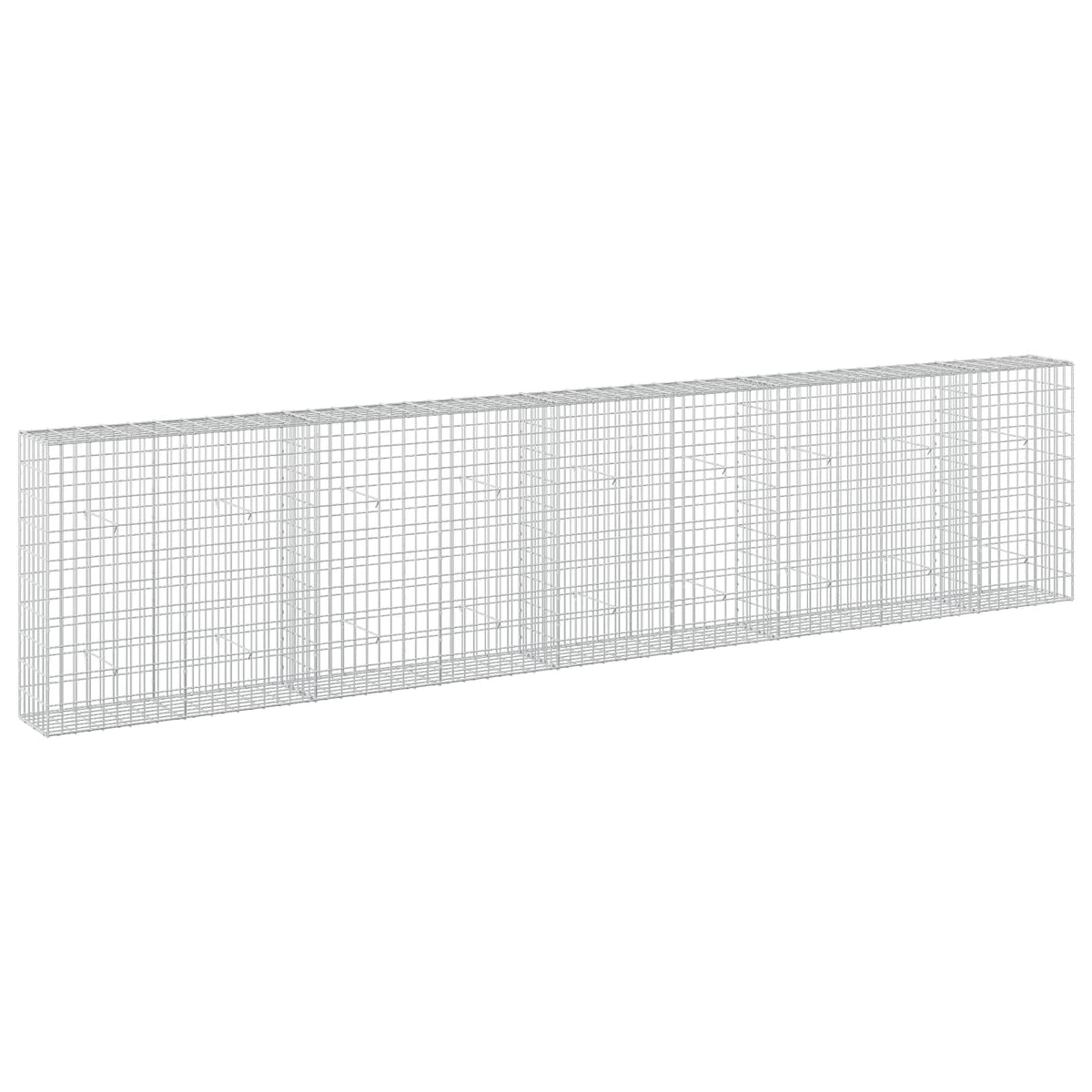 Gabion with 3.5 mm Wire and 5x10 cm Mesh 450x30x100 cm