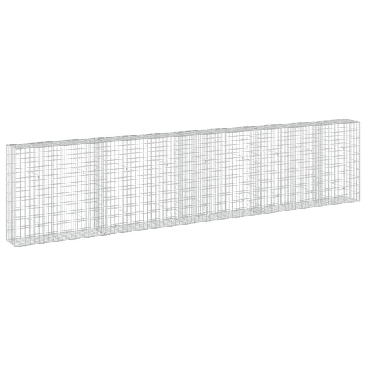 Gabion with 3.5 mm Wire and 5x10 cm Mesh 450x30x100 cm