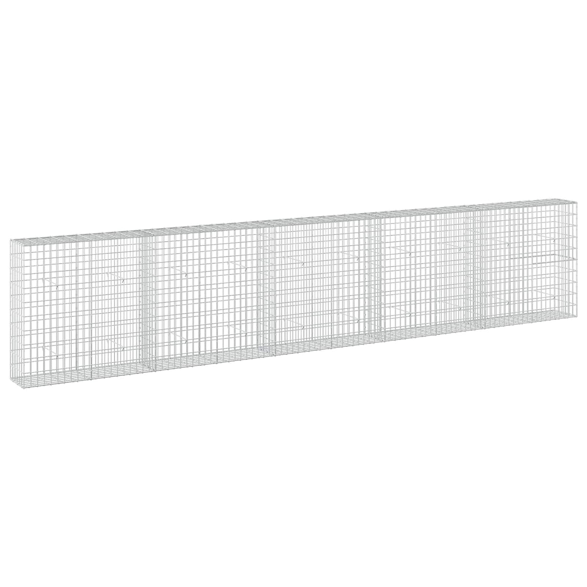 Gabion with 3.5 mm Wire and 5x10 cm Mesh 500x30x100 cm