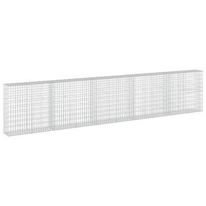 Gabion with 3.5 mm Wire and 5x10 cm Mesh 500x30x100 cm
