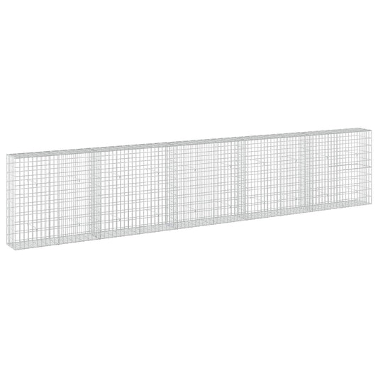 Gabion with 3.5 mm Wire and 5x10 cm Mesh 500x30x100 cm