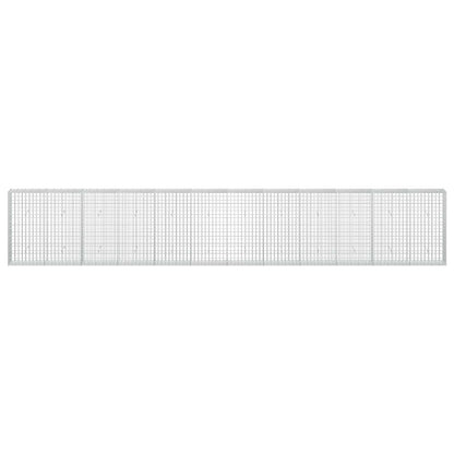 Gabion with 3.5 mm Wire and 5x10 cm Mesh 600x30x100 cm
