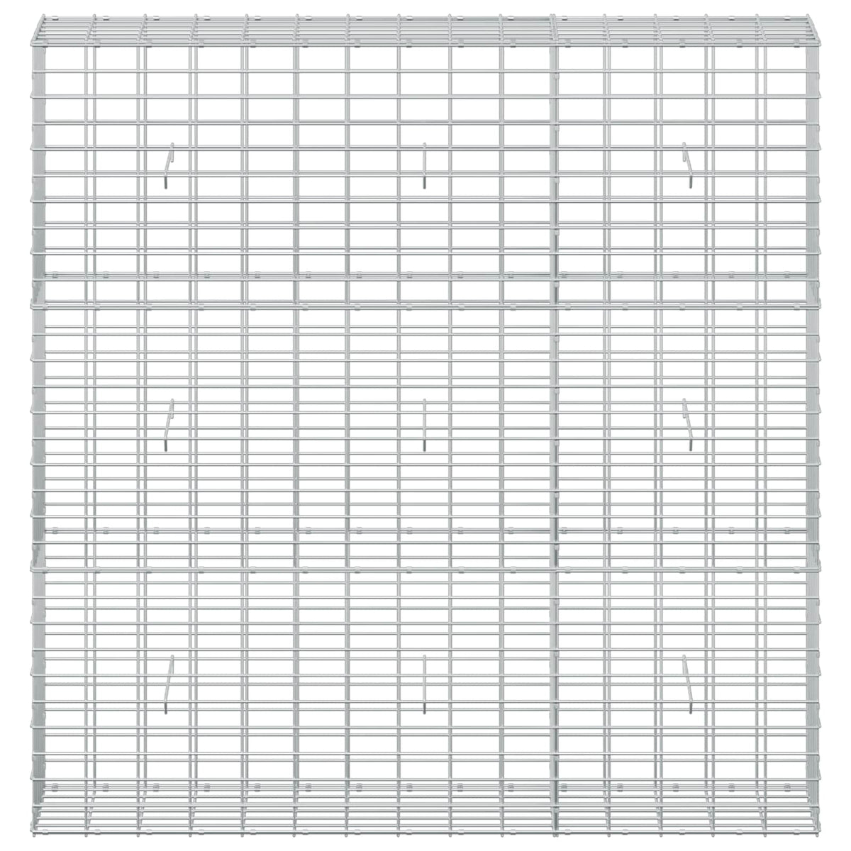 Gabion with 3.5 mm Wire and 5x10 cm Mesh 150x30x150 cm