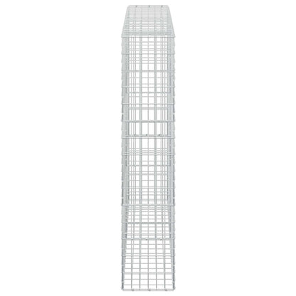Gabion with 3.5 mm Wire and 5x10 cm Mesh 200x30x150 cm
