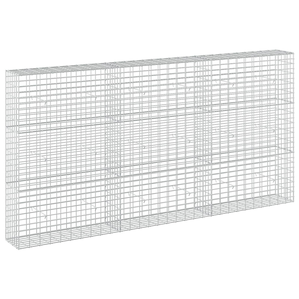Gabion with 3.5 mm Wire and 5x10 cm Mesh 300x30x150 cm
