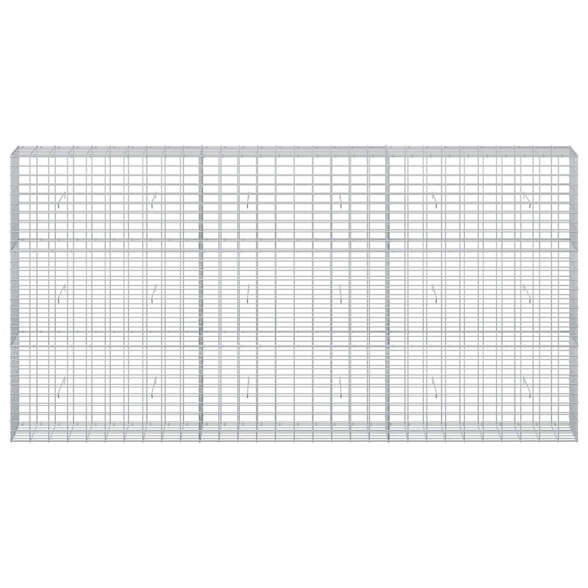 Gabion with 3.5 mm Wire and 5x10 cm Mesh 300x30x150 cm