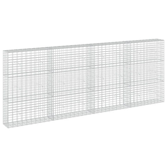 Gabion with 3.5 mm Wire and 5x10 cm Mesh 400x30x150 cm