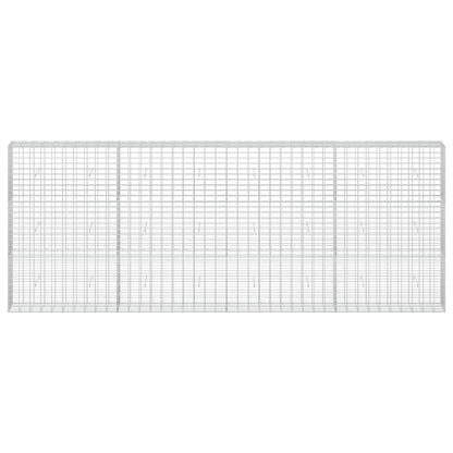 Gabion with 3.5 mm Wire and 5x10 cm Mesh 400x30x150 cm