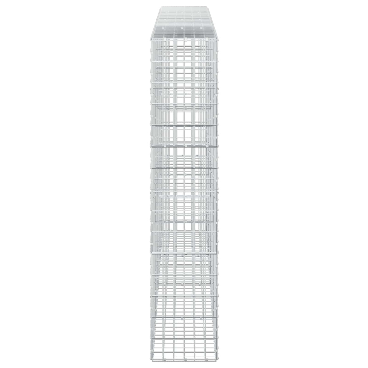 Gabion with 3.5 mm Wire and 5x10 cm Mesh 400x30x150 cm