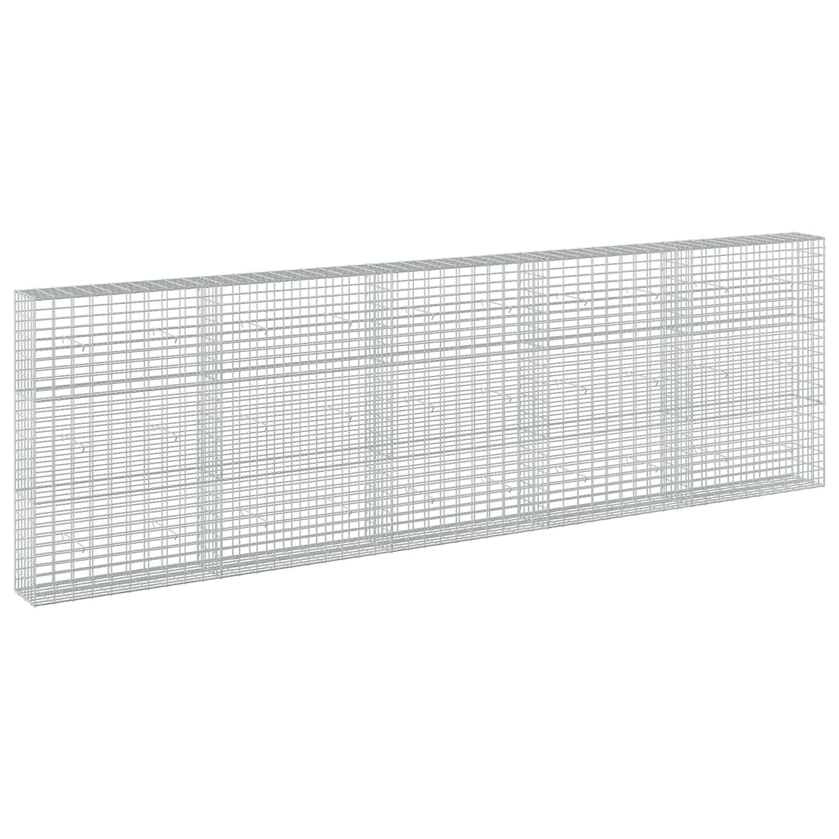 Gabion with 3.5 mm Wire and 5x10 cm Mesh 500x30x150 cm