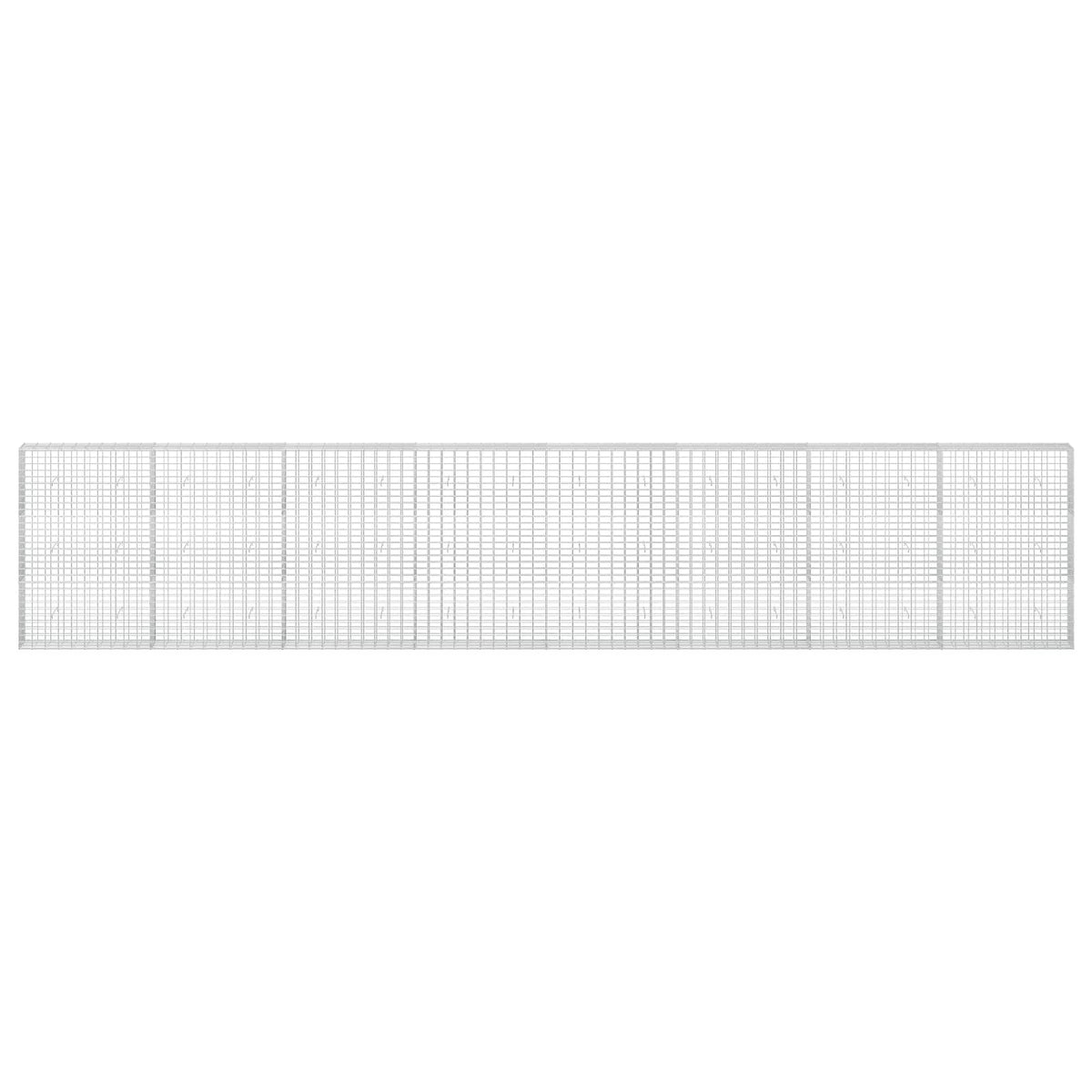 Gabion with 3.5 mm Wire and 5x10 cm Mesh 800x30x150 cm