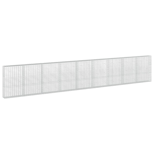 Gabion with 3.5 mm Wire and 5x10 cm Mesh 900x30x150 cm