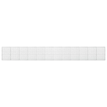 Gabion with 3.5 mm Wire and 5x10 cm Mesh 1200x30x150 cm