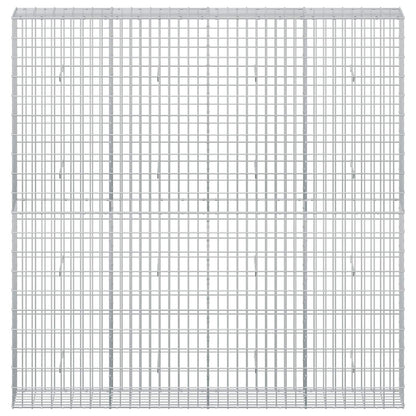 Gabion with 3.5 mm Wire and 5x10 cm Mesh 200x30x200 cm