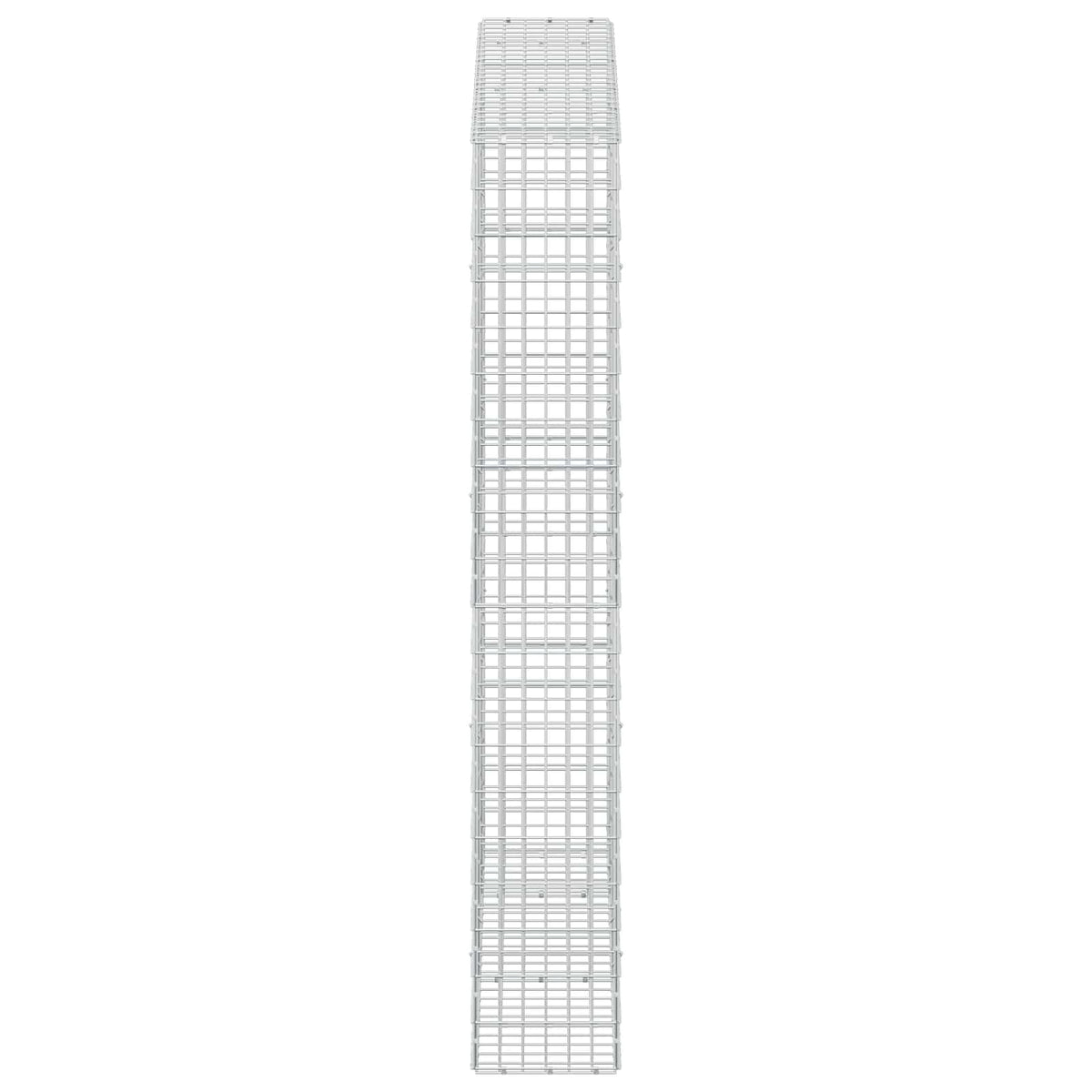 Gabion with 3.5 mm Wire and 5x10 cm Mesh 250x30x200 cm