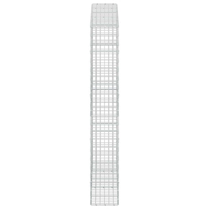 Gabion with 3.5 mm Wire and 5x10 cm Mesh 250x30x200 cm