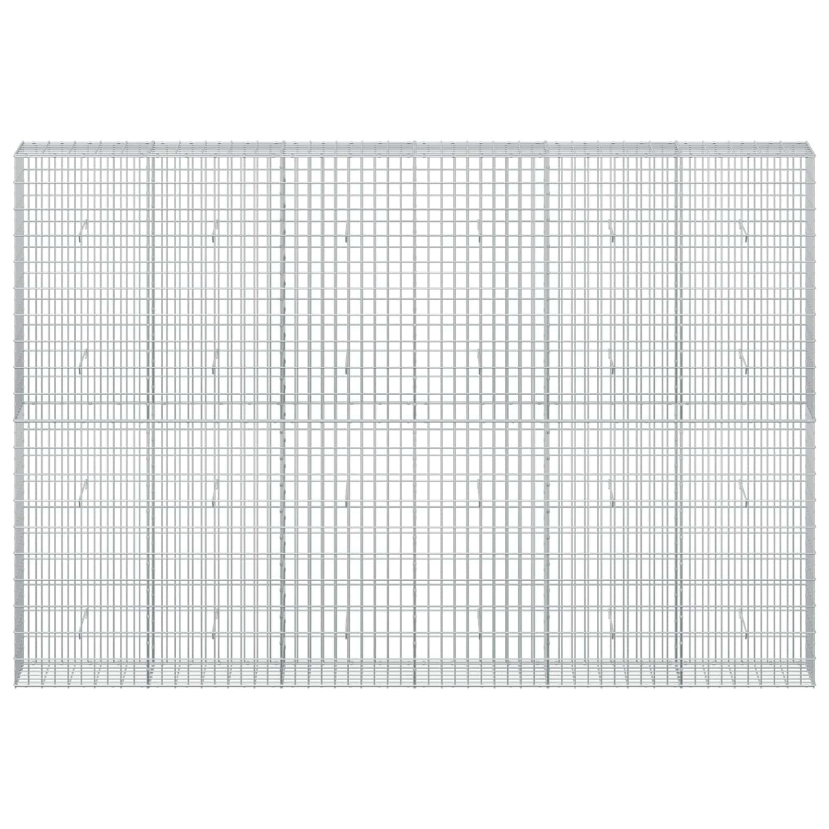 Gabion with 3.5 mm Wire and 5x10 cm Mesh 300x30x200 cm