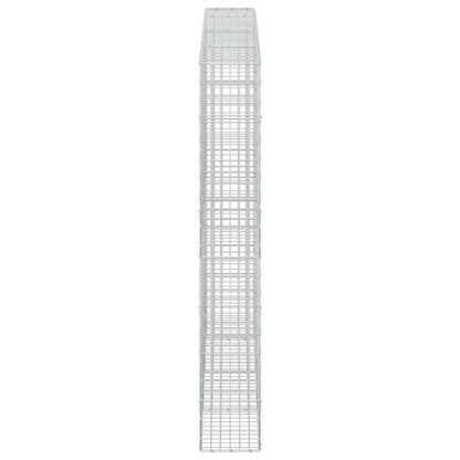 Gabion with 3.5 mm Wire and 5x10 cm Mesh 350x30x200 cm