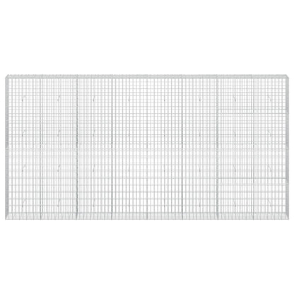 Gabion with 3.5 mm Wire and 5x10 cm Mesh 400x30x200 cm