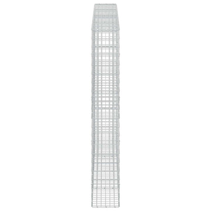 Gabion with 3.5 mm Wire and 5x10 cm Mesh 400x30x200 cm