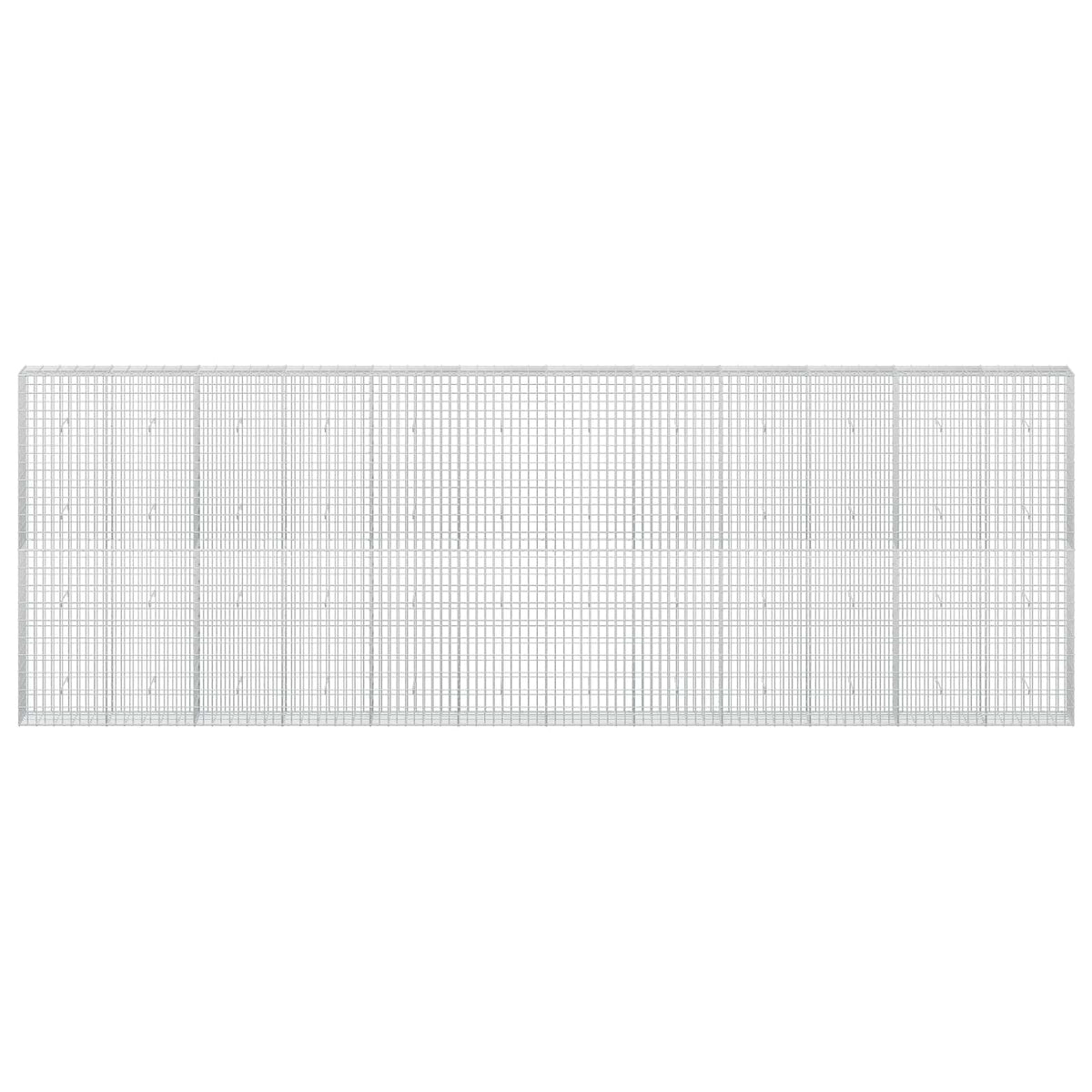 Gabion with 3.5 mm Wire and 5x10 cm Mesh 600x30x200 cm