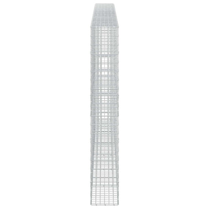 Gabion with 3.5 mm Wire and 5x10 cm Mesh 600x30x200 cm