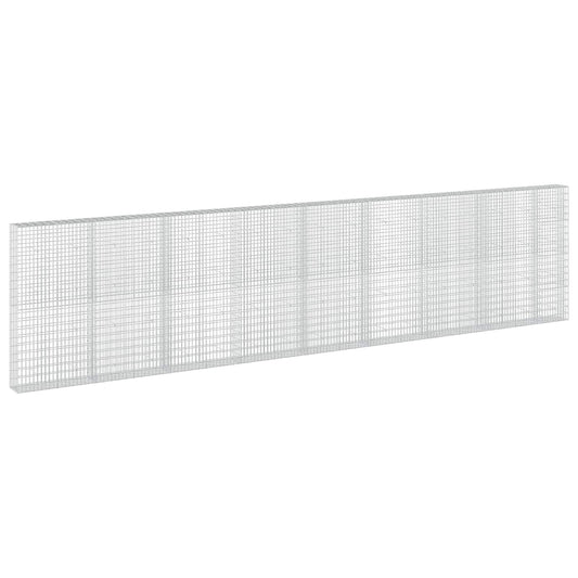 Gabion with 3.5 mm Wire and 5x10 cm Mesh 850x30x200 cm