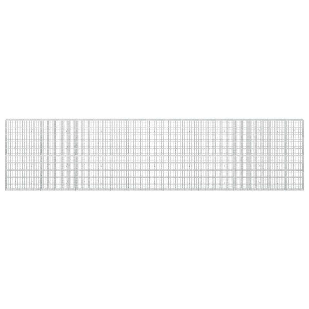 Gabion with 3.5 mm Wire and 5x10 cm Mesh 850x30x200 cm