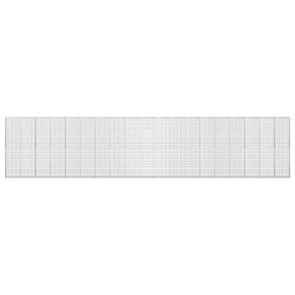 Gabion with 3.5 mm Wire and 5x10 cm Mesh 950x30x200 cm