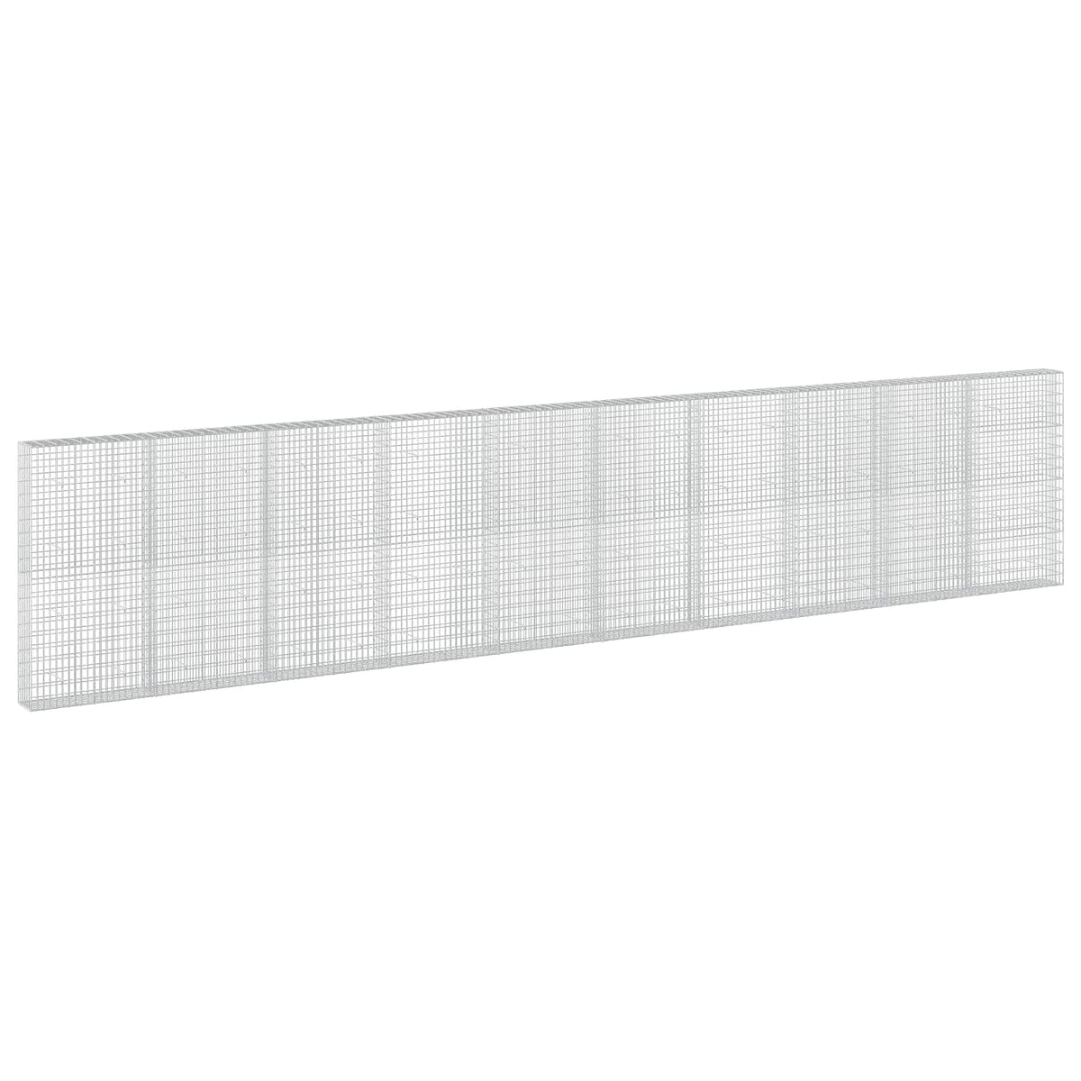 Gabion with 3.5 mm Wire and 5x10 cm Mesh 1000x30x200 cm
