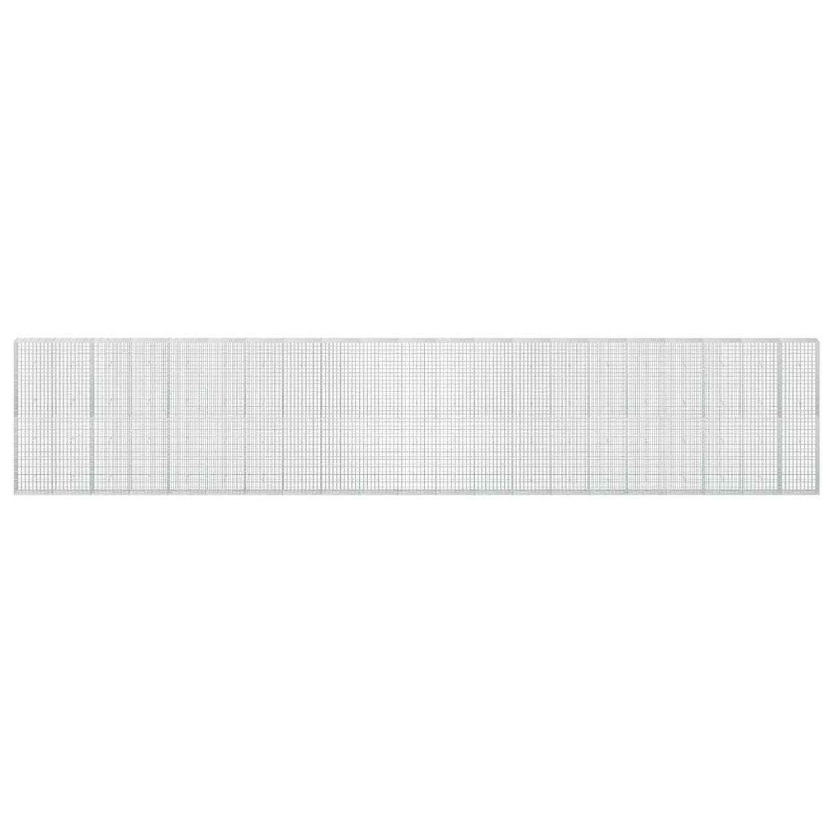 Gabion with 3.5 mm Wire and 5x10 cm Mesh 1050x30x200 cm