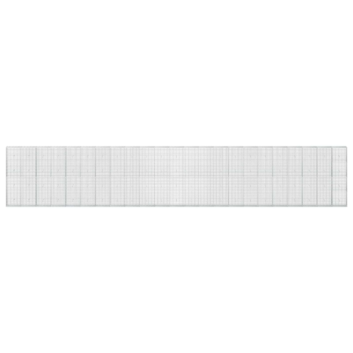 Gabion with 3.5 mm Wire and 5x10 cm Mesh 1150x30x200 cm