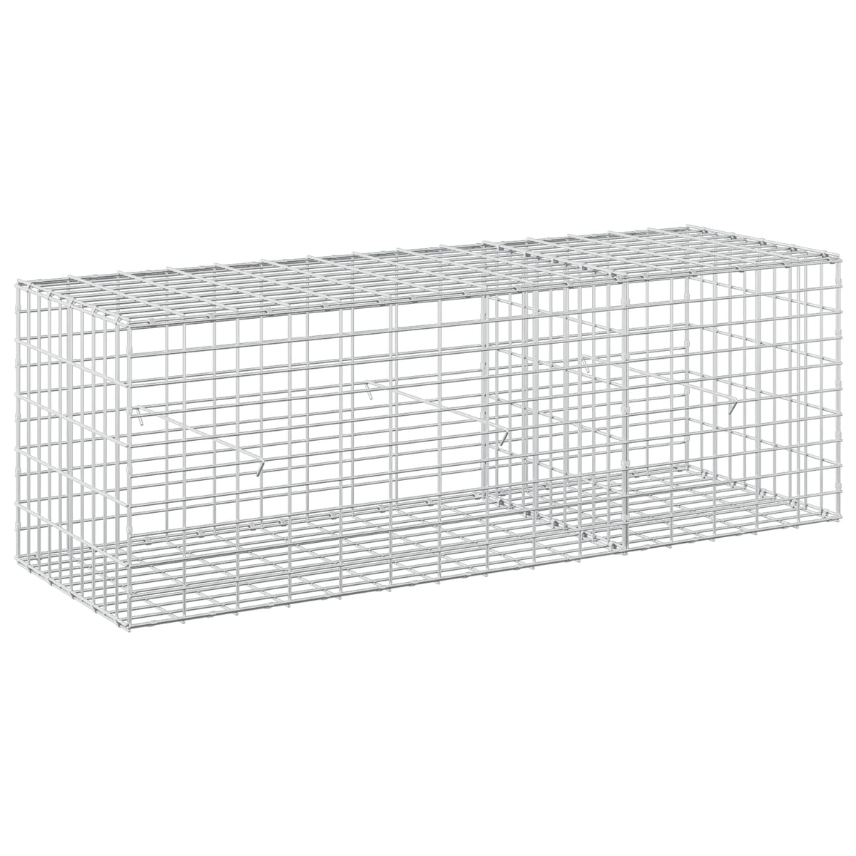 Gabion with 3.5 mm Wire and 5x10 cm Mesh 150x50x50 cm