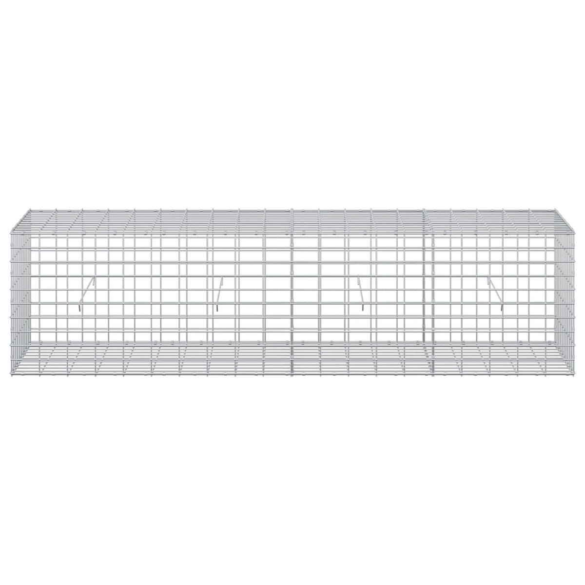 Gabion with 3.5 mm Wire and 5x10 cm Mesh 200x50x50 cm