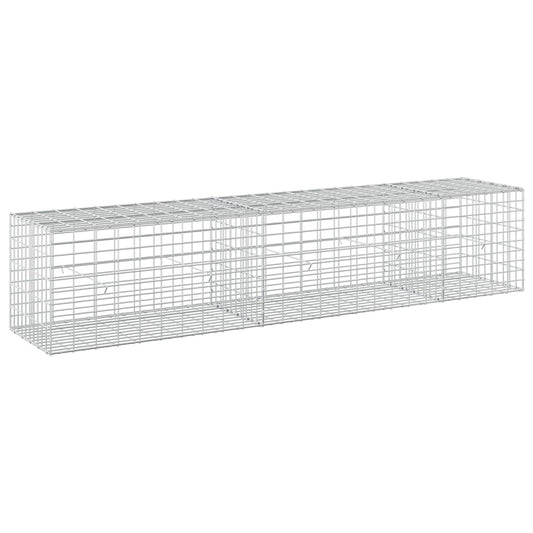 Gabion with 3.5 mm Wire and 5x10 cm Mesh 250x50x50 cm