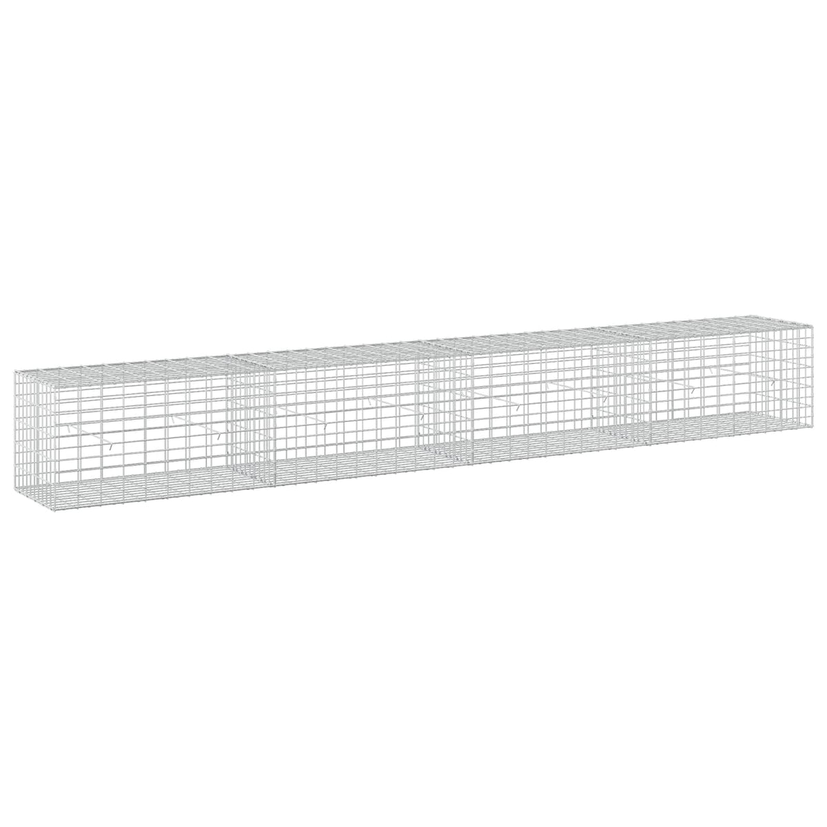 Gabion with 3.5 mm Wire and 5x10 cm Mesh 400x50x50 cm
