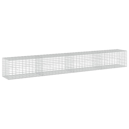 Gabion with 3.5 mm Wire and 5x10 cm Mesh 400x50x50 cm