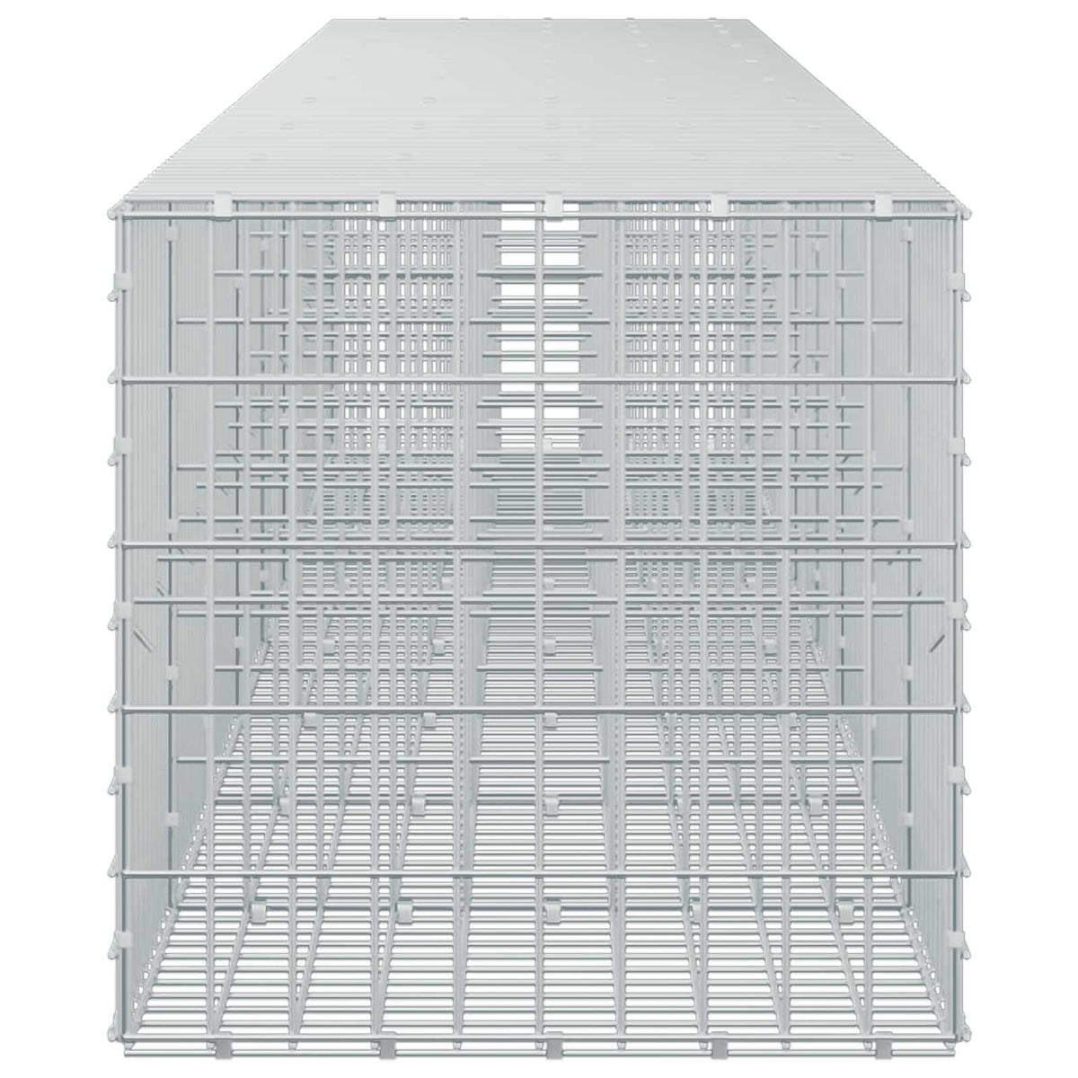 Gabion with 3.5 mm Wire and 5x10 cm Mesh 800x50x50 cm