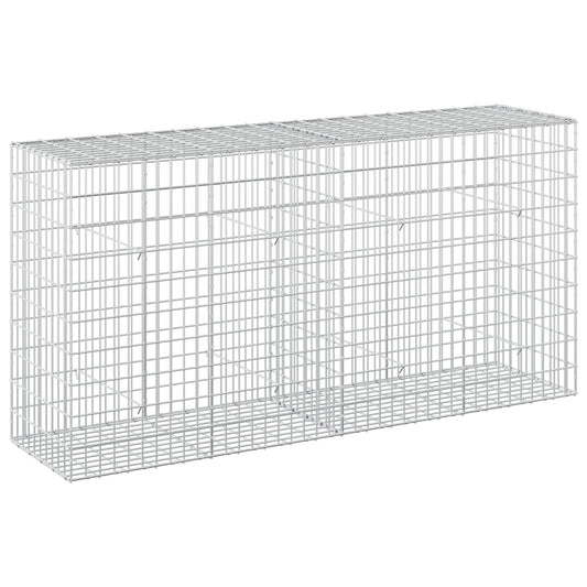 Gabion with 3.5 mm Wire and 5x10 cm Mesh 200x50x100 cm