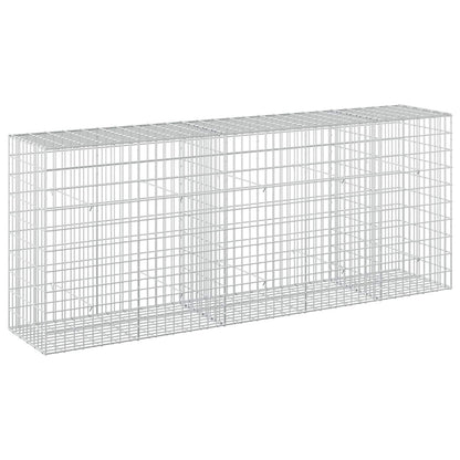 Gabion with 3.5 mm Wire and 5x10 cm Mesh 250x50x100 cm