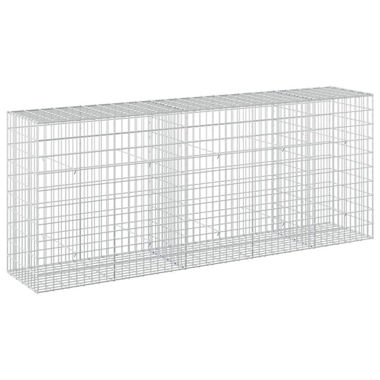 Gabion with 3.5 mm Wire and 5x10 cm Mesh 250x50x100 cm