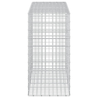 Gabion with 3.5 mm Wire and 5x10 cm Mesh 250x50x100 cm