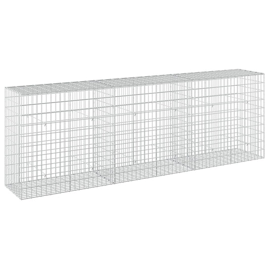 Gabion with 3.5 mm Wire and 5x10 cm Mesh 300x50x100 cm
