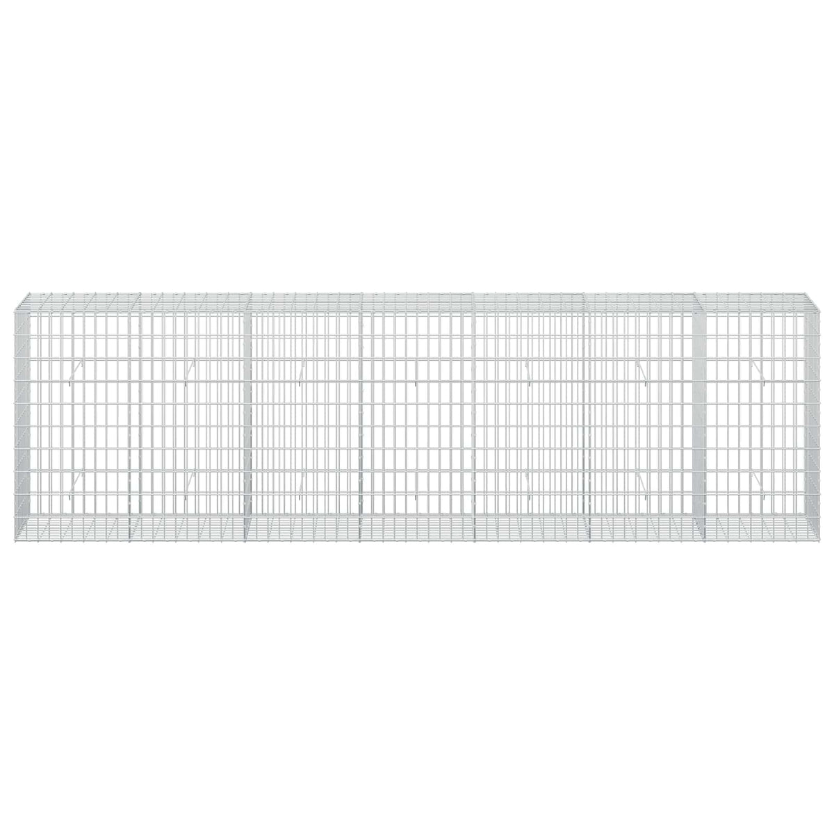 Gabion with 3.5 mm Wire and 5x10 cm Mesh 350x50x100 cm
