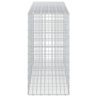 Gabion with 3.5 mm Wire and 5x10 cm Mesh 350x50x100 cm