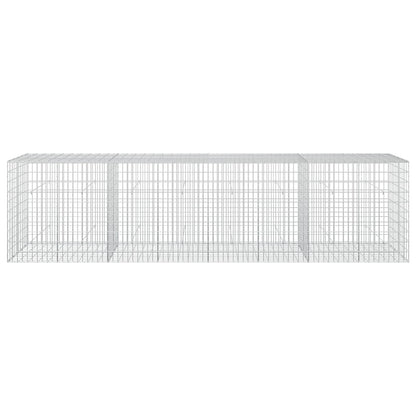 Gabion with 3.5 mm Wire and 5x10 cm Mesh 400x50x100 cm
